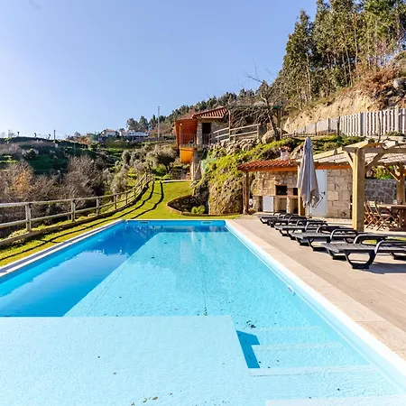 Semesterbostad Casa Do Sol Com Piscina And Sauna Para 6 Pessoas Celorico De Basto